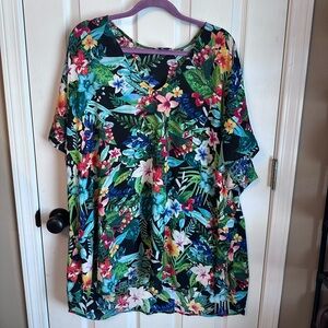 Floral Print Women's Top